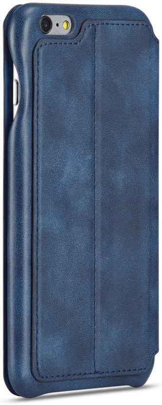 Apple iPhone 6/6s Retro Style Bookcase Hoesje met Kaarthouder Blauw afbeelding 10