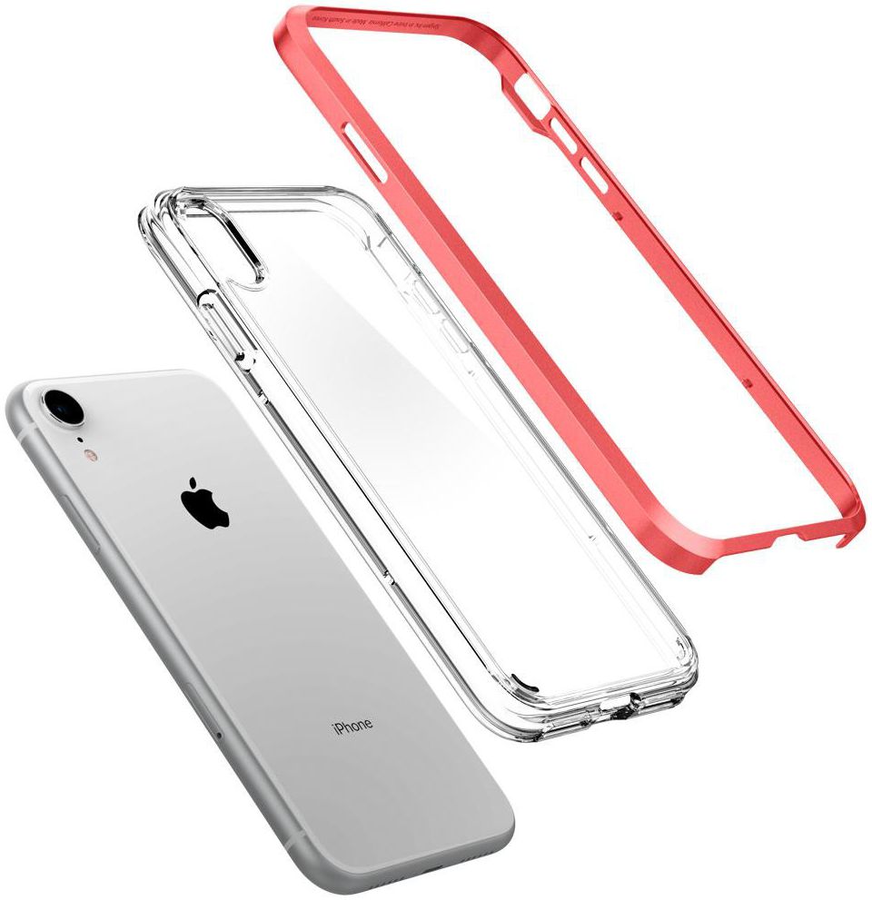 Spigen Neo Hybrid Crystal Case Apple iPhone XR Coral afbeelding 2