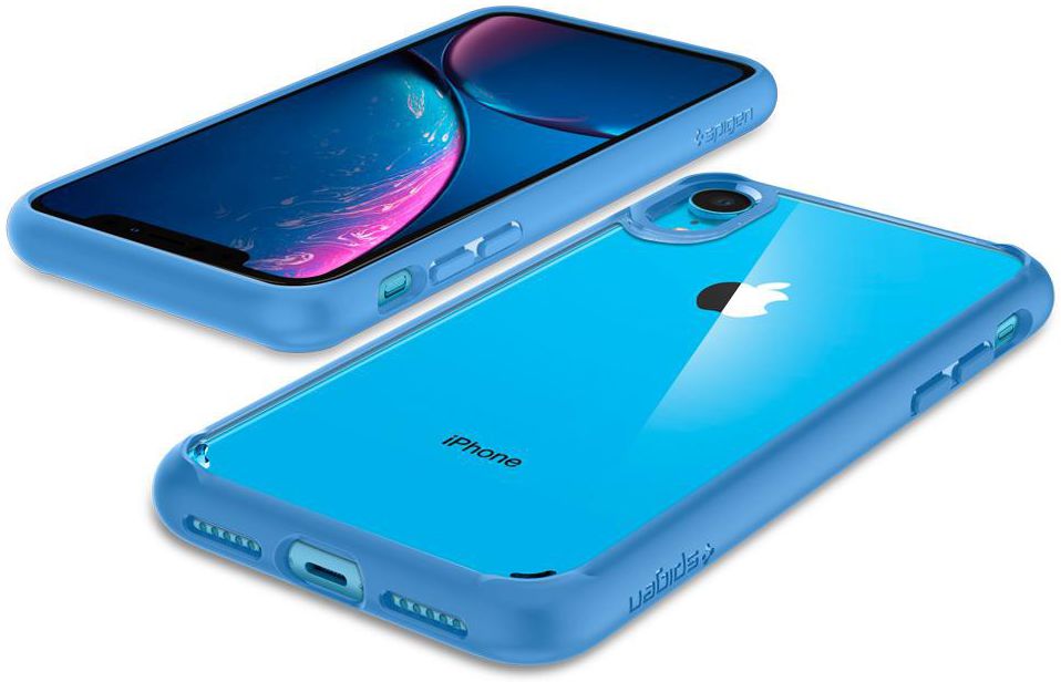 Spigen Crystal Hybrid Case Apple iPhone XR Blue afbeelding 3