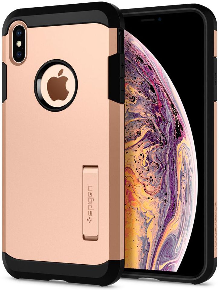 Spigen Tough Armor Case Apple iPhone XS Max Blush Gold afbeelding 1
