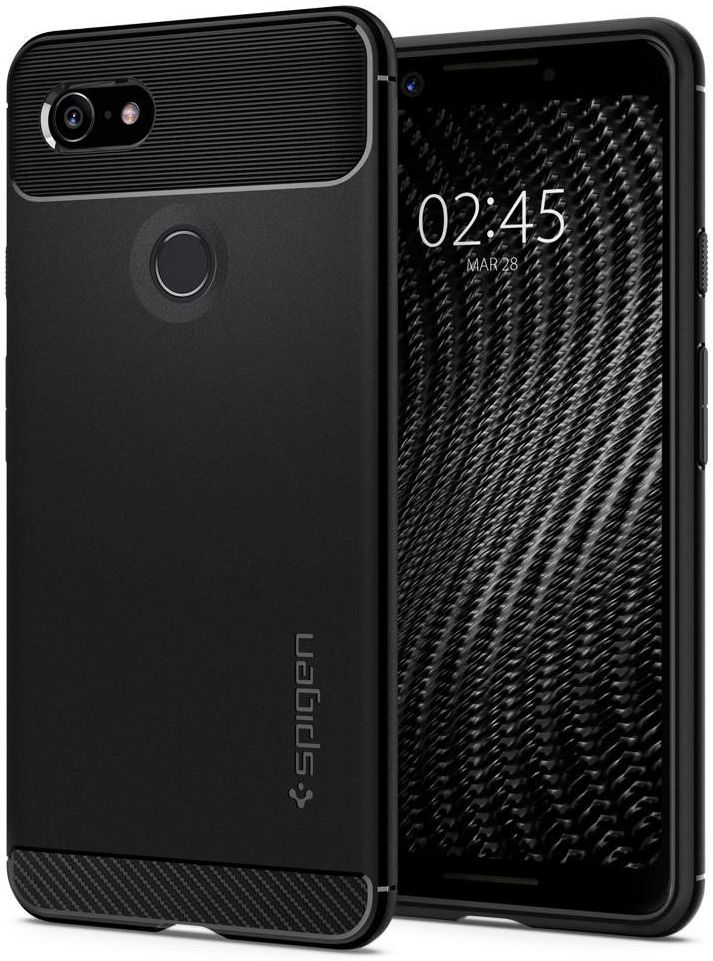 Spigen Rugged Armor Google Pixel 3 Zwart afbeelding 1