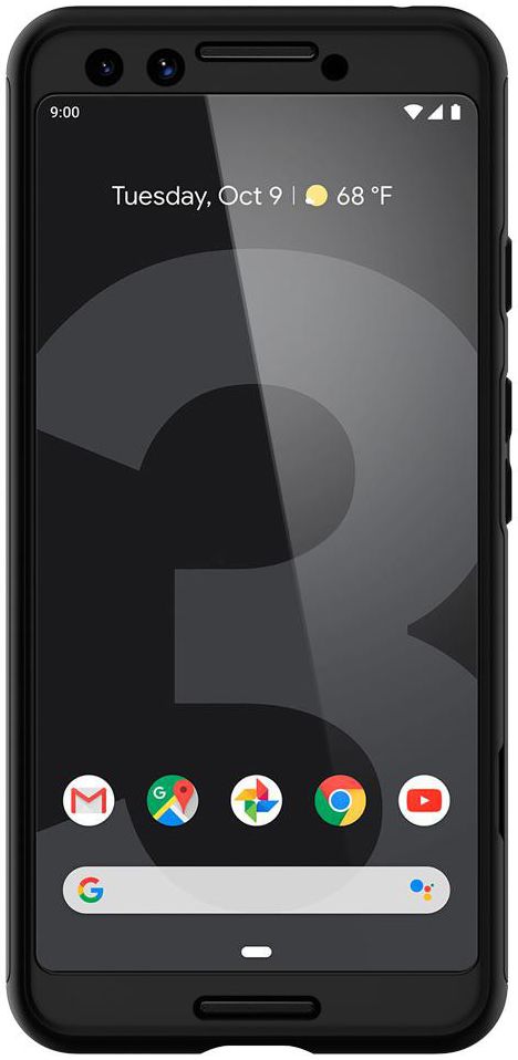 Spigen Thin Fit 360 Google Pixel 3 Zwart afbeelding 5