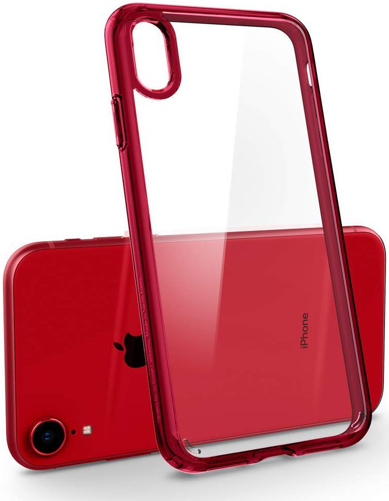 Spigen Ultra Hybrid Case Apple iPhone XR Red afbeelding 2