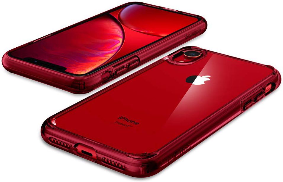 Spigen Ultra Hybrid Case Apple iPhone XR Red afbeelding 3