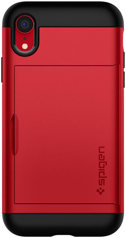 Spigen Slim Armor Hoesje Apple iPhone XR Red afbeelding 6