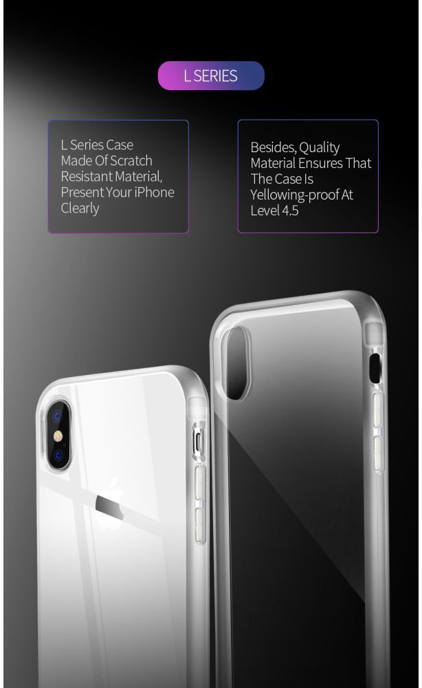 Dux Ducis Light series TPU Hoesje Apple iPhone XS Max Blauw afbeelding 11