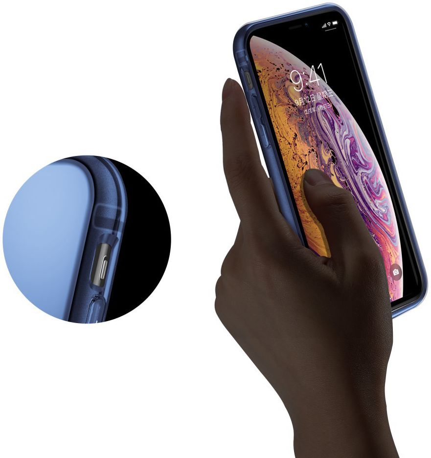 Dux Ducis Light series TPU Hoesje Apple iPhone XS Max Blauw afbeelding 13