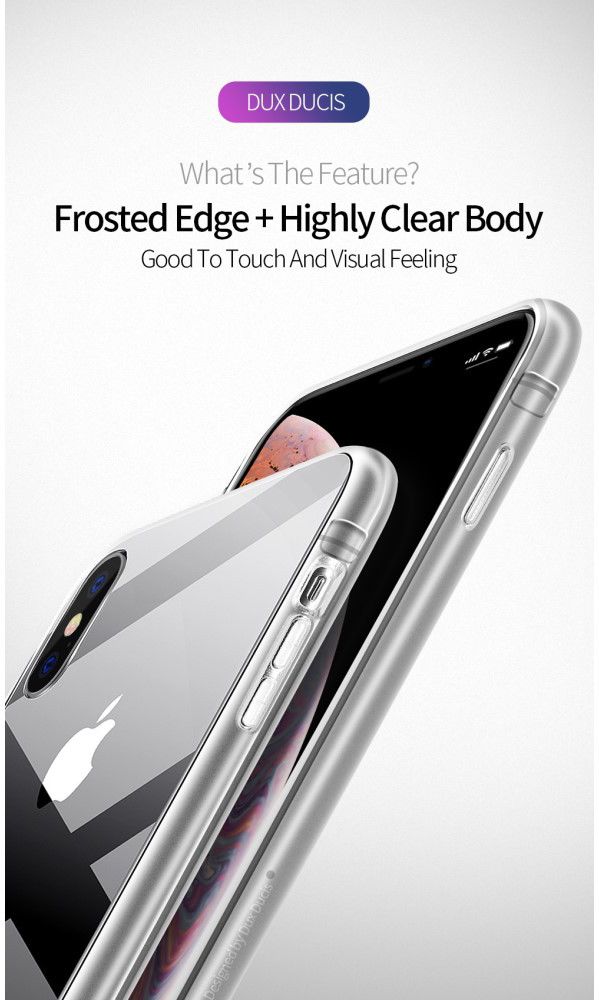 Dux Ducis Light series TPU Hoesje Apple iPhone XS Max Blauw afbeelding 7