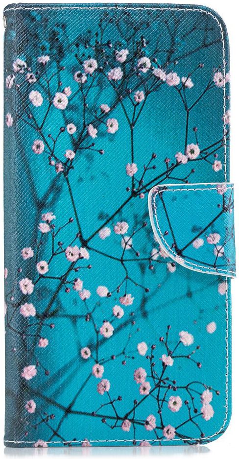 Samsung Galaxy J6 Plus Portemonnee Hoesje blossom afbeelding 1