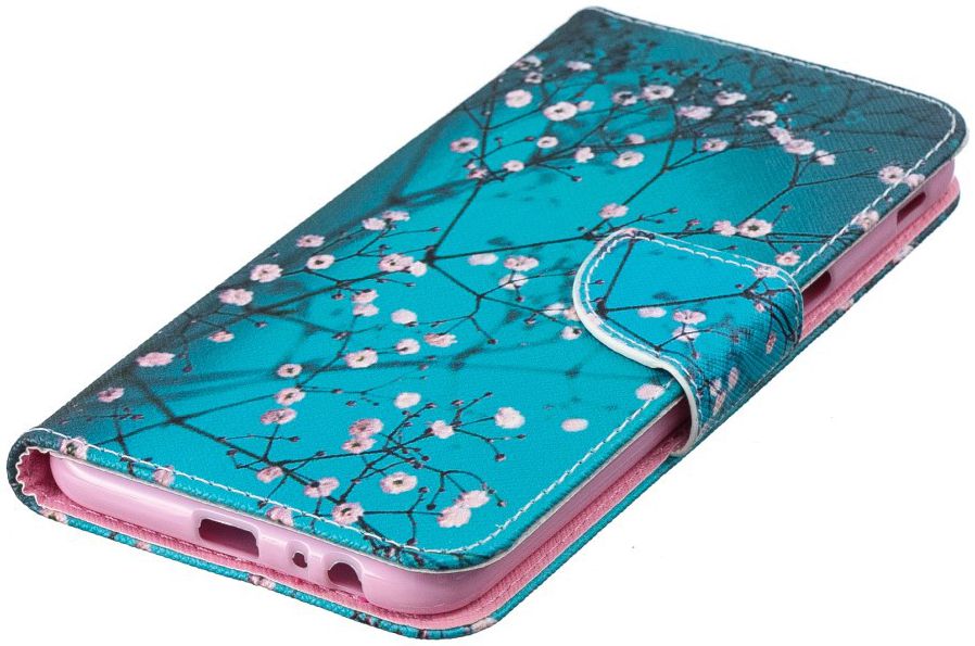 Samsung Galaxy J6 Plus Portemonnee Hoesje blossom afbeelding 7