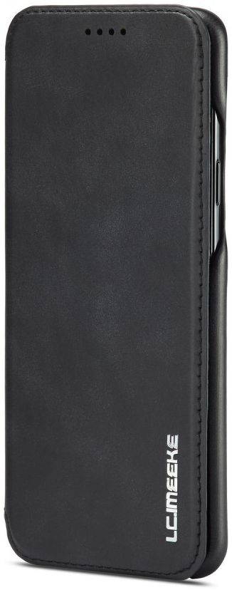 Samsung Galaxy S9 Retro Lederen Bookcase Hoesje met Kaarthouder Zwart afbeelding 6