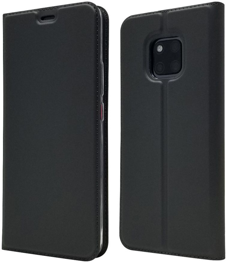 Huawei Mate 20 Pro Stijlvol Portemonnee Hoesje Zwart afbeelding 6