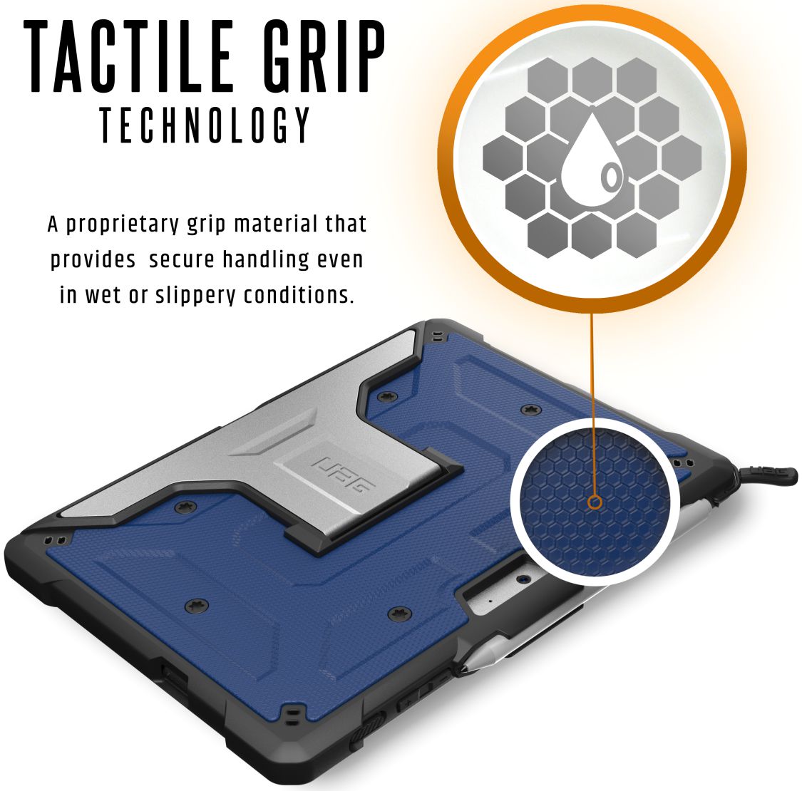 Urban Armor Gear Metropolis Case Microsoft Surface Go Cobalt afbeelding 7