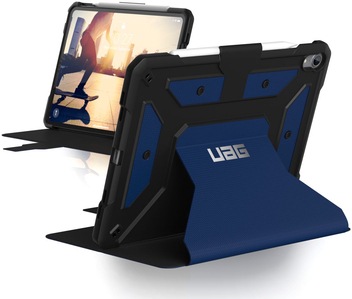 Urban Armor Gear Metropolis Case iPad Pro 11 (2018) Cobalt afbeelding 1