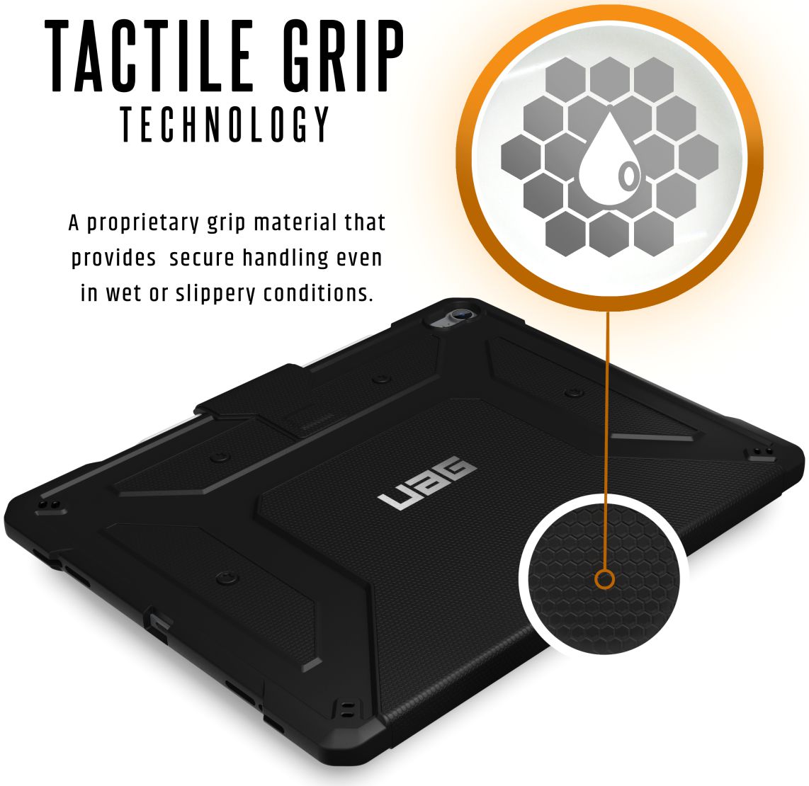 Urban Armor Gear Metropolis Case iPad Pro 12.9 2018 Zwart afbeelding 7