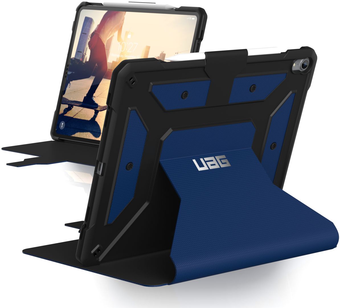 Urban Armor Gear Metropolis Case iPad Pro 12.9 2018 Cobalt afbeelding 1