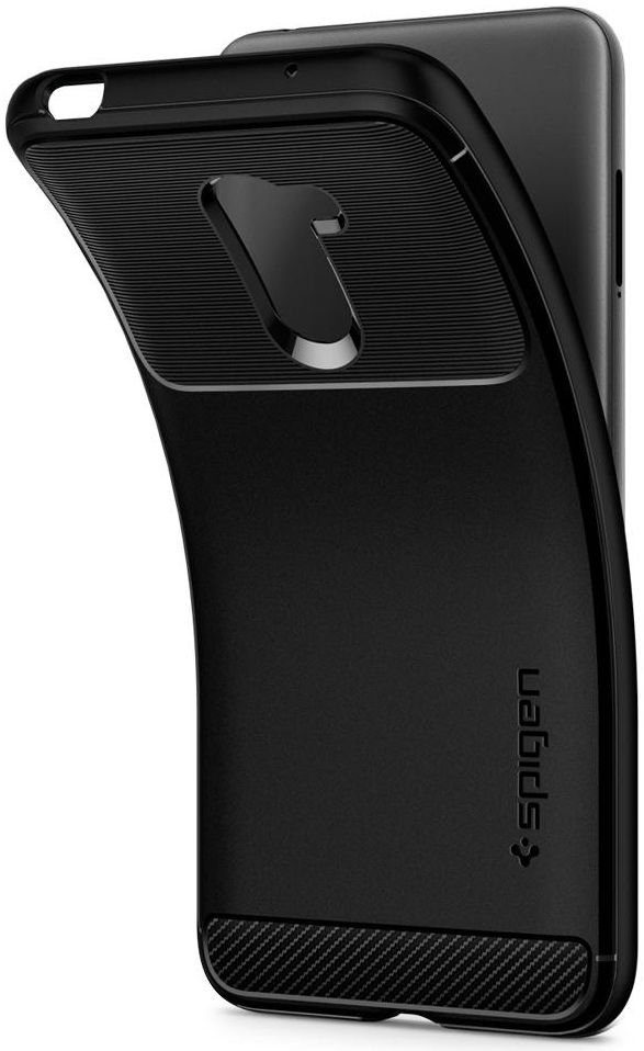 Spigen Rugged Armor Xiaomi Pocophone F1 Zwart afbeelding 3