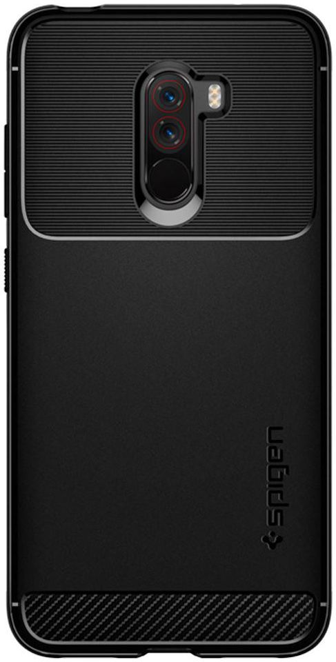 Spigen Rugged Armor Xiaomi Pocophone F1 Zwart afbeelding 5