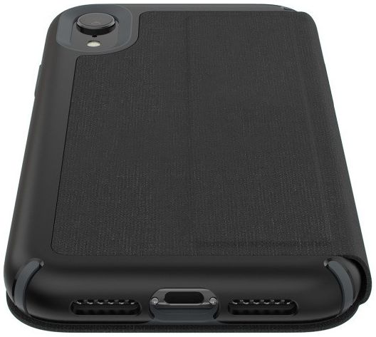 Speck Presidio Apple iPhone XR Leren Bookcase Zwart Pashouder afbeelding 9