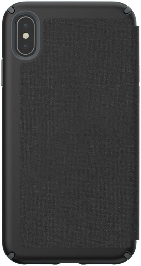 Speck Presidio Apple iPhone XS Max Leren Bookcase Zwart Pashouder afbeelding 2