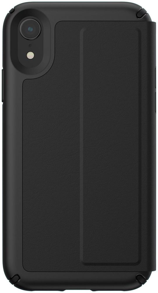 Speck Presidio Echt Leren Book Case Apple iPhone XR Hoesje Zwart afbeelding 4