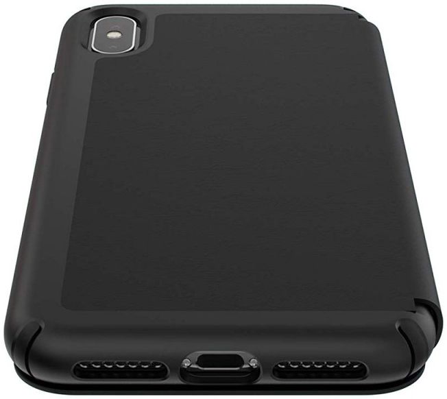 Speck Presidio Apple iPhone XS Max Hoesje Zwart Echt Leer afbeelding 11