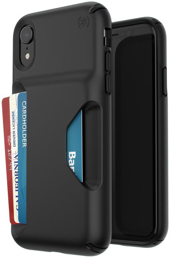 Speck Presidio Apple iPhone XR Hoesjer Zwart Wallet Shockproof afbeelding 6