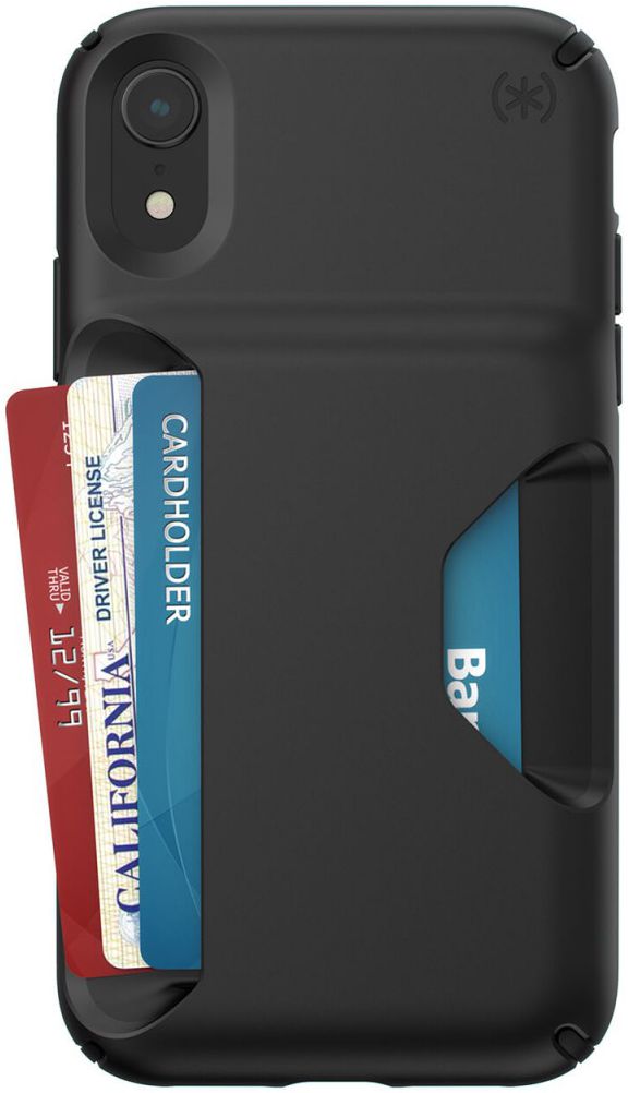 Speck Presidio Apple iPhone XR Hoesjer Zwart Wallet Shockproof afbeelding 2