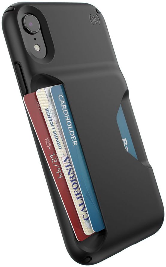 Speck Presidio Apple iPhone XR Hoesjer Zwart Wallet Shockproof afbeelding 5