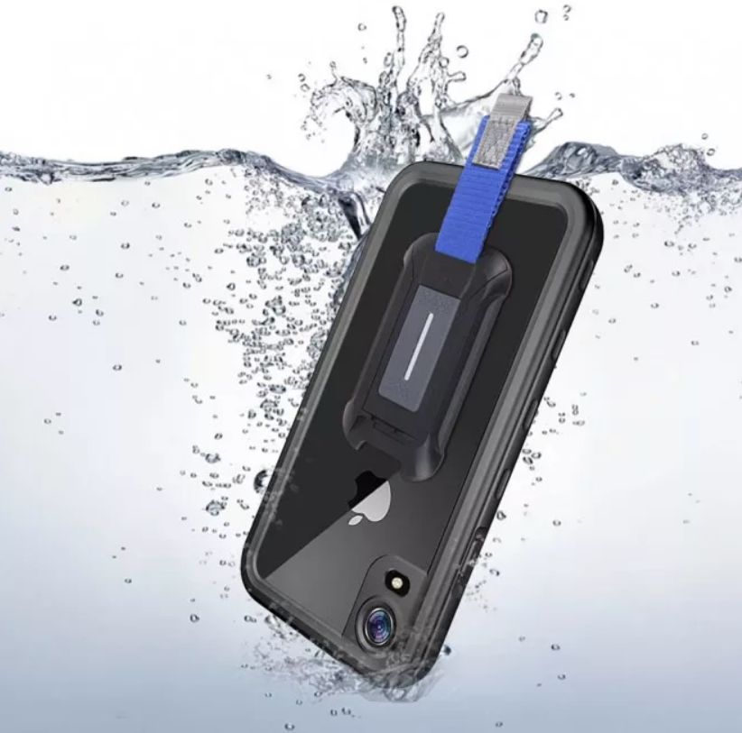 Armor X MX-Series Apple iPhone XR Waterdicht Hoesje Transparant Zwart afbeelding 2