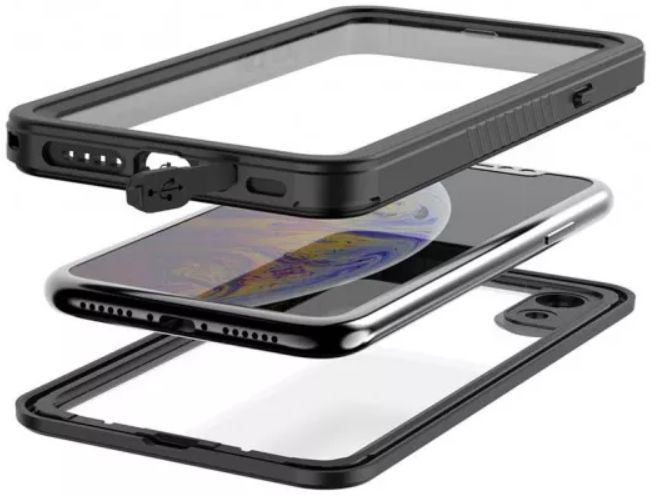 Armor X MX-Series Apple iPhone XR Waterdicht Hoesje Transparant Zwart afbeelding 8