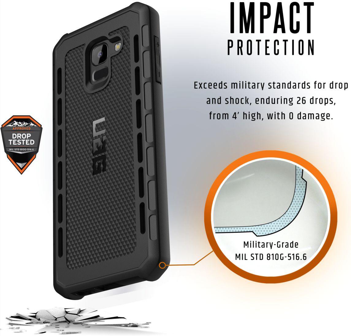 Urban Armor Gear Outback Case Samsung Galaxy J6 2018 afbeelding 4