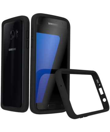 RhinoShield CrashGuard Samsung Galaxy S7 Bumper Hoesje Zwart Hoesjes