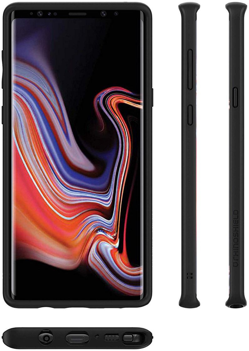 RhinoShield CrashGuard Samsung Galaxy Note 9 Bumper Hoesje Zwart afbeelding 4