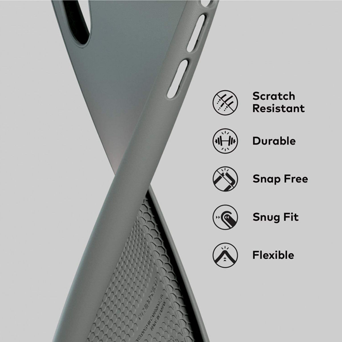 RhinoShield SolidSuit Classic iPhone X Hoesje Zwart afbeelding 4