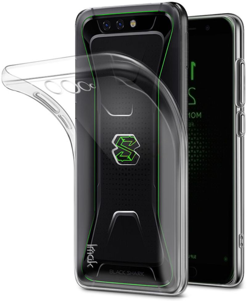 IMAK Xiaomi Black Shark Hoesje met Screenprotector Transparant afbeelding 2
