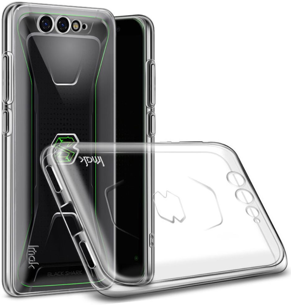 IMAK Xiaomi Black Shark Hoesje met Screenprotector Transparant afbeelding 3