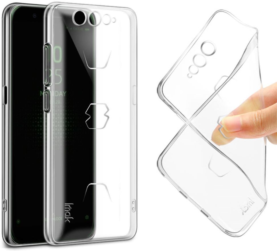 IMAK Xiaomi Black Shark Hoesje met Screenprotector Transparant afbeelding 5