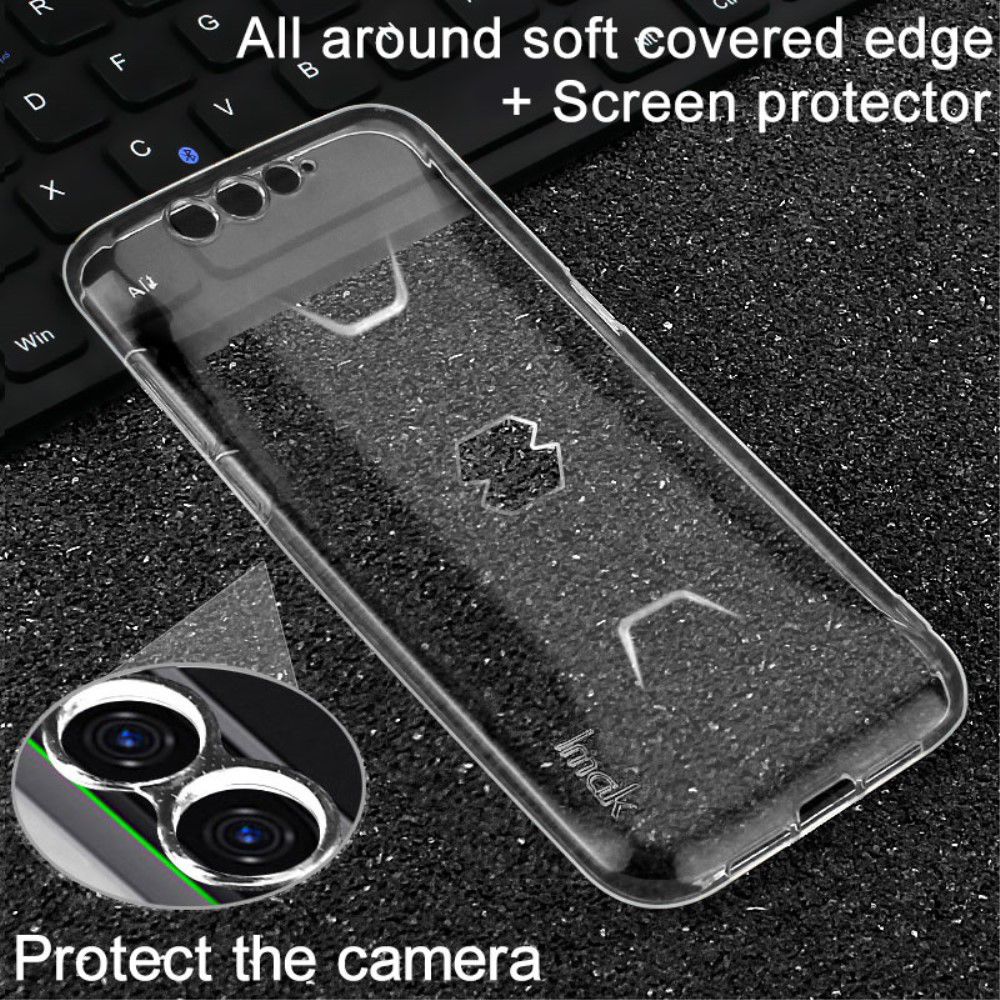 IMAK Xiaomi Black Shark Hoesje met Screenprotector Transparant afbeelding 6