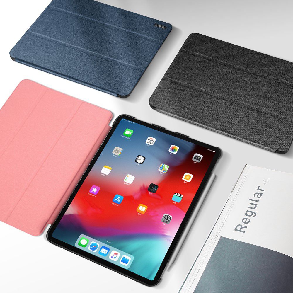 Dux Ducis Apple iPad Pro 12.9-inch (2018) Tri-fold Hoes Zwart afbeelding 8
