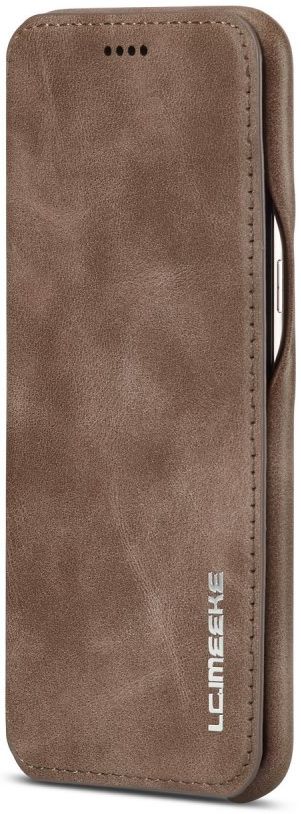 Samsung Galaxy S8 Retro Lederen Bookcase Hoesje met Kaarthouder Coffee afbeelding 6