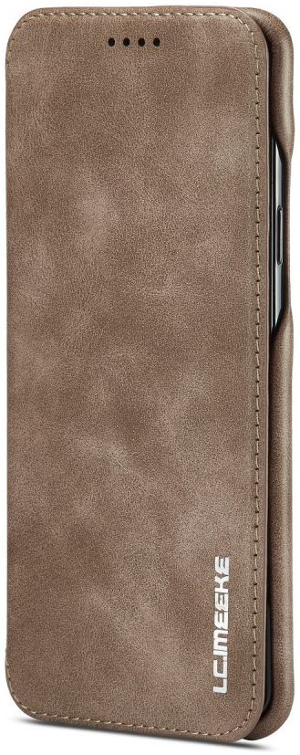 Samsung Galaxy S9 Retro Lederen Bookcase Hoesje met Kaarthouder Coffee afbeelding 5
