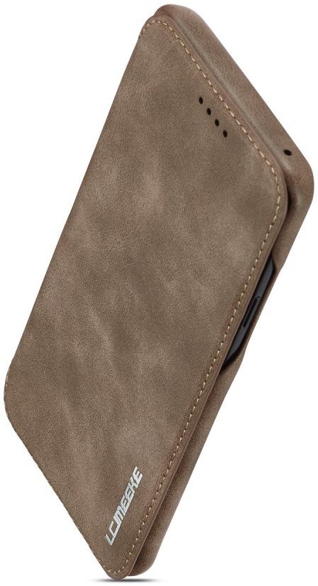 Samsung Galaxy S9 Retro Lederen Bookcase Hoesje met Kaarthouder Coffee afbeelding 7