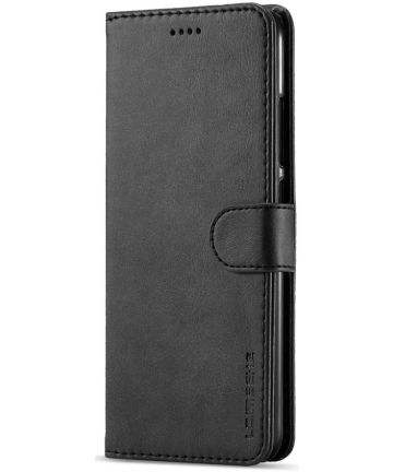 Xiaomi Mi A1 Lederen Wallet Stand Hoesje Zwart Hoesjes