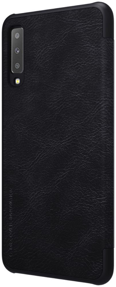 Nillkin Qin Series Flip Hoesje Samsung Galaxy A7 (2018) Zwart afbeelding 3