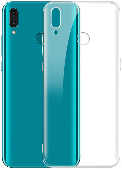 Huawei Y9 (2019) TPU Hoesje Transparant afbeelding 1