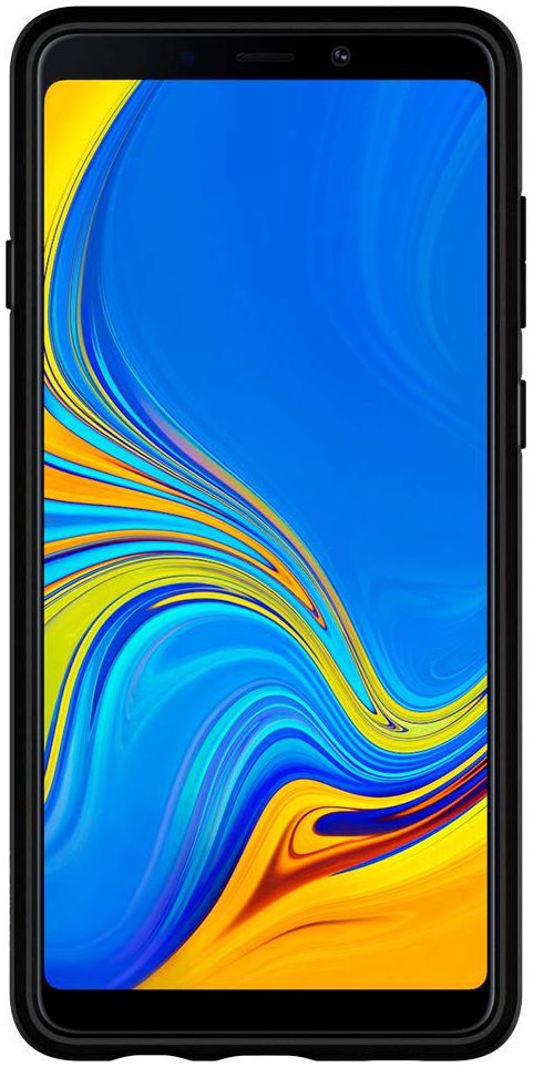 Spigen Liquid Air Samsung Galaxy A9 (2018) Matte Black afbeelding 2