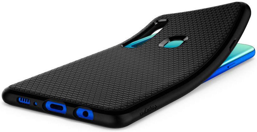 Spigen Liquid Air Samsung Galaxy A9 (2018) Matte Black afbeelding 4