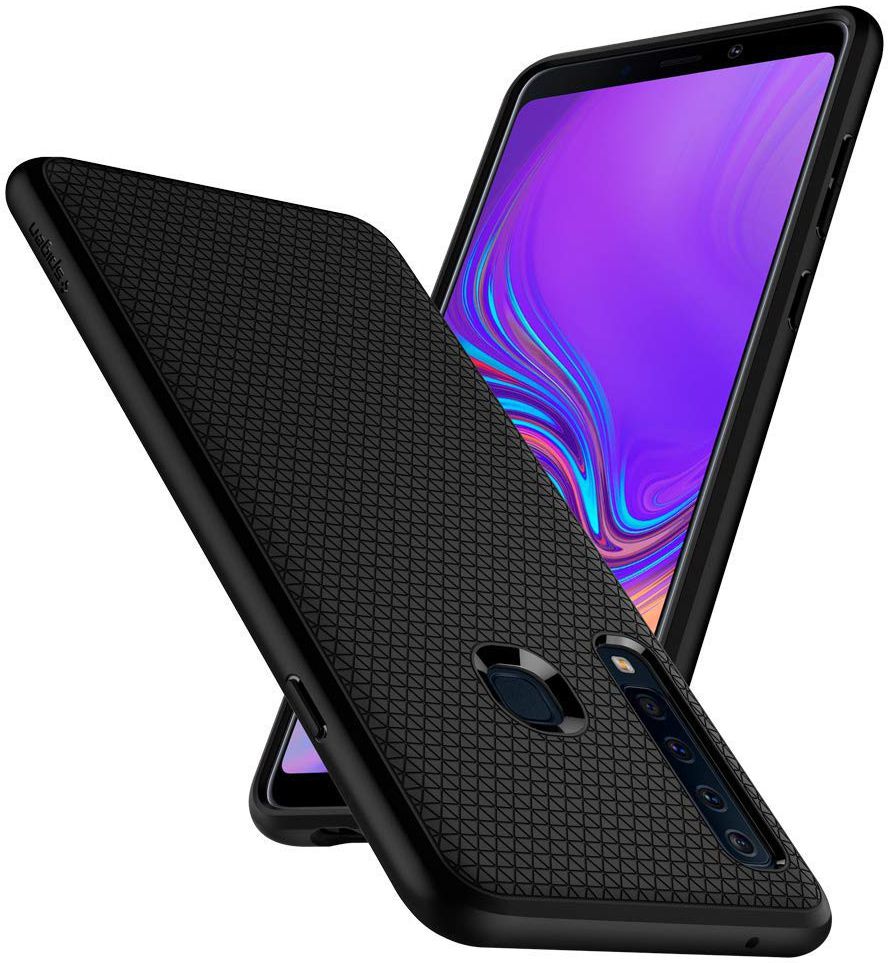 Spigen Liquid Air Samsung Galaxy A9 (2018) Matte Black afbeelding 7