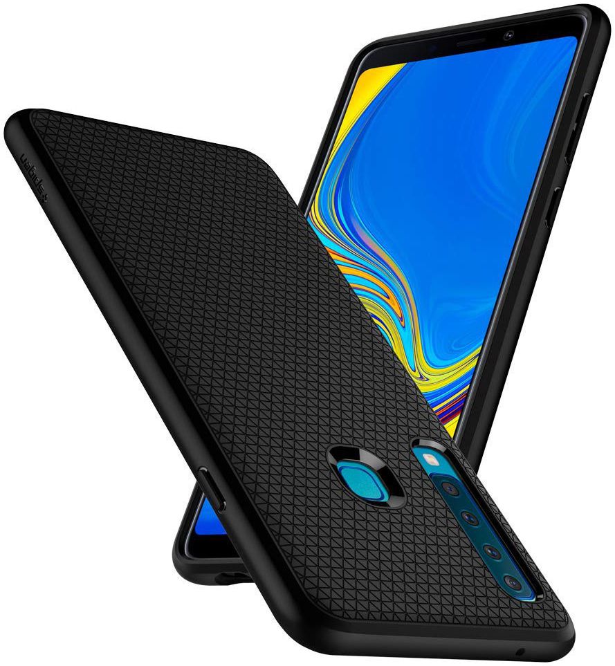 Spigen Liquid Air Samsung Galaxy A9 (2018) Matte Black afbeelding 9